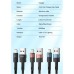 Дата кабель USB 2.0 AM to Lightning 2.0m 2.4A black Essager (EXCL-XCA01) Дата кабель USB 2.0 AM to Lightning 2.0m 2.4A black Essager (EXCL-XCA01)