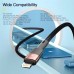 Дата кабель USB 2.0 AM to Lightning 2.0m 2.4A blue Essager (EXCL-XCA03) Дата кабель USB 2.0 AM to Lightning 2.0m 2.4A blue Essager (EXCL-XCA03)
