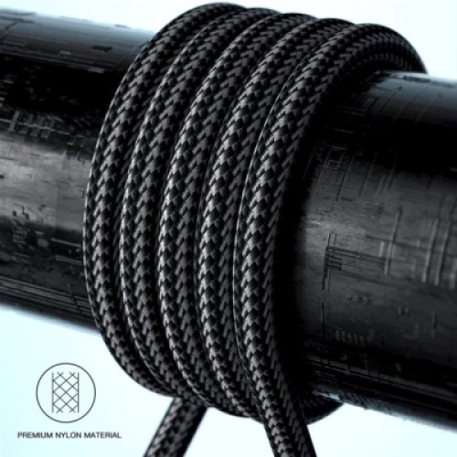 Дата кабель USB-C to USB-C 0.5m 100W black Essager (EXCTT1-CGB01) Дата кабель USB-C to USB-C 0.5m 100W black Essager (EXCTT1-CGB01)