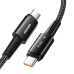 Дата кабель USB-C to USB-C 0.5m 100W black Essager (EXCTT1-CGB01) Дата кабель USB-C to USB-C 0.5m 100W black Essager (EXCTT1-CGB01)