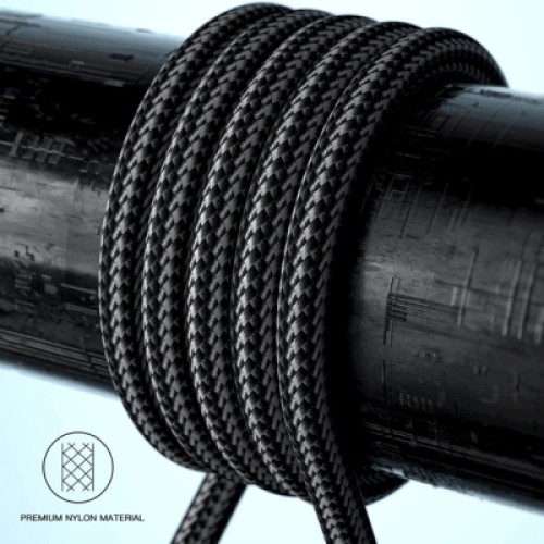 Дата кабель USB-C to USB-C 3.0m 100W black Essager (EXCTT1-CGC01)