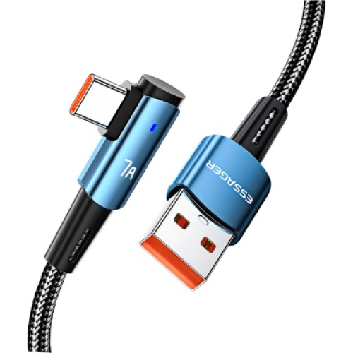 Дата кабель USB 2.0 AM to USB-C 1.0m 100W blue Essager (EXCWT7A-CG03-P) Дата кабель USB 2.0 AM to USB-C 1.0m 100W blue Essager (EXCWT7A-CG03-P)