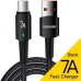 Дата кабель USB 2.0 AM to USB-C 1.0m 100W black Essager (EXC7A-CG01-P)