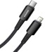 Дата кабель USB-C to Lightning 0.5m 20W black Essager (EXCTL-CGB01) Дата кабель USB-C to Lightning 0.5m 20W black Essager (EXCTL-CGB01)