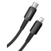 Дата кабель USB-C to Lightning 2.0m 20W black Essager (EXCTL-CGA01) Дата кабель USB-C to Lightning 2.0m 20W black Essager (EXCTL-CGA01)