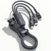 Дата кабель USB 2.0 AM to Lightning + Micro 5P + Type-C 1.2m 66W black Essager (EXCMTL-XJ01)