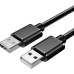 Дата кабель USB 2.0 AM/AM 0.5m 5Gbps Essager (EXCAA2-YTB01)