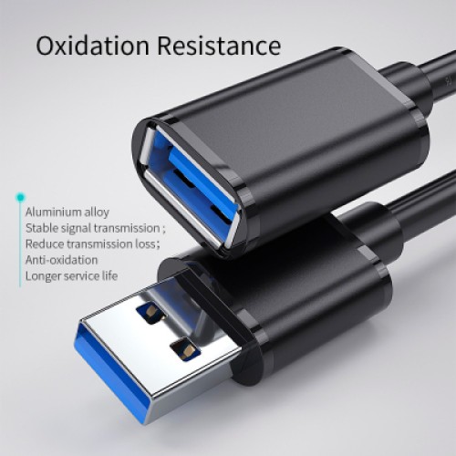 Дата кабель USB 3.0 AM/AF 3.0m Essager (EXCAM-YTD01) Дата кабель USB 3.0 AM/AF 3.0m Essager (EXCAM-YTD01)