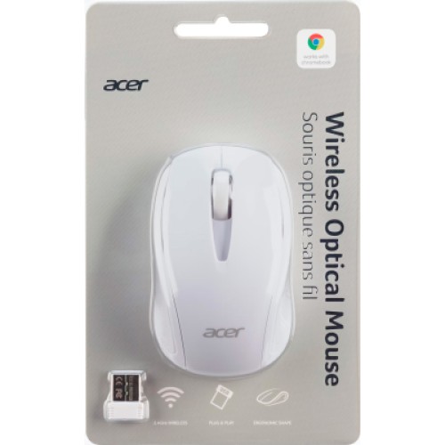Мышка Acer Optical Wireless White (GP.MCE11.00Y) Мышка Acer Optical Wireless White (GP.MCE11.00Y)