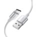 Дата кабель USB 2.0 AM to USB-C 0.5m 3A US288 white Ugreen (60130)
