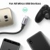 Дата кабель USB 2.0 AM to Micro 5P 0.5m 2A US290 black Ugreen (60145) Дата кабель USB 2.0 AM to Micro 5P 0.5m 2A US290 black Ugreen (60145)