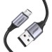 Дата кабель USB 2.0 AM to Micro 5P 1.5m 2A US290 black Ugreen (60147) Дата кабель USB 2.0 AM to Micro 5P 1.5m 2A US290 black Ugreen (60147)