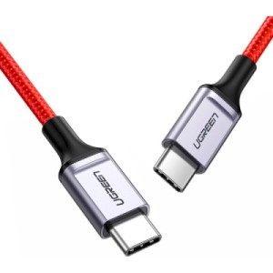 Дата кабель USB 2.0 AM to USB-C 1.0m US294 red Ugreen (60186)