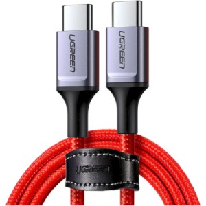 Дата кабель USB 2.0 AM to USB-C 1.0m US294 red Ugreen (60186)