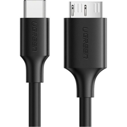 Дата кабель USB-C 3.1 to Micro USB 3.0 1.0m 3A US312 black Ugreen (20103) Дата кабель USB-C 3.1 to Micro USB 3.0 1.0m 3A US312 black Ugreen (20103)