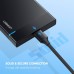 Дата кабель USB-C 3.1 to Micro USB 3.0 1.0m 3A US312 black Ugreen (20103) Дата кабель USB-C 3.1 to Micro USB 3.0 1.0m 3A US312 black Ugreen (20103)