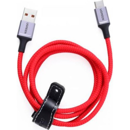 Дата кабель USB 2.0 AM to USB-C 1.0m 6A US505 red Ugreen (20527)