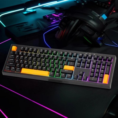 Клавиатура Xtrike ME ME KB-512 LED USB UA Black (KB-512BKUA) Клавиатура Xtrike ME ME KB-512 LED USB UA Black (KB-512BKUA)