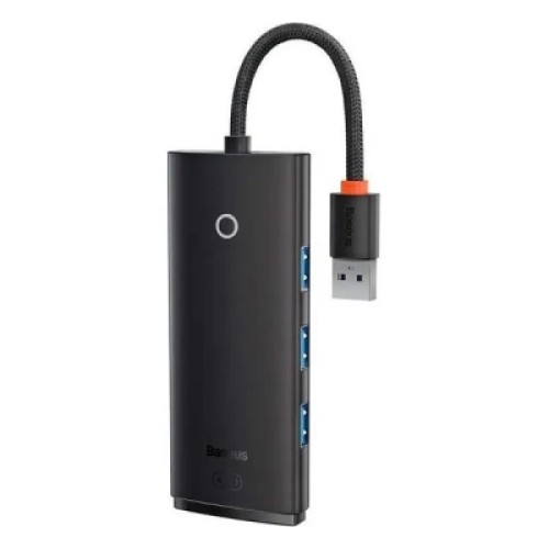 Концентратор Baseus USB 3.0 to 4xUSB 3.0 0.25m black (WKQX030001) Концентратор Baseus USB 3.0 to 4xUSB 3.0 0.25m black (WKQX030001)
