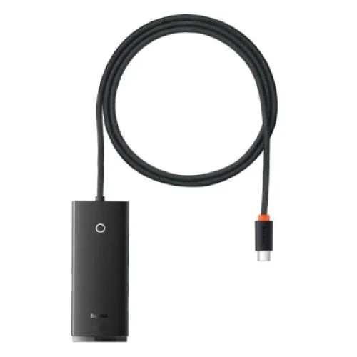Концентратор Baseus USB-C to 4xUSB 3.0 1.0m black (WKQX030401) Концентратор Baseus USB-C to 4xUSB 3.0 1.0m black (WKQX030401)