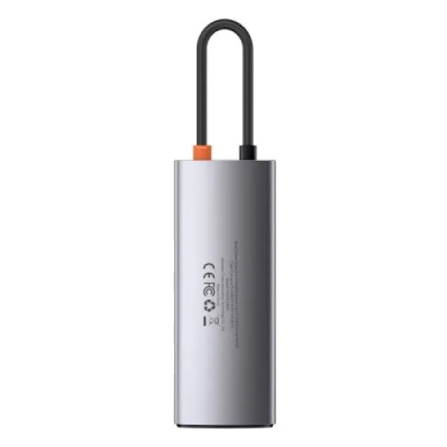 Концентратор Baseus USB-C 6-in-1 (CAHUB-CW0G) Концентратор Baseus USB-C 6-in-1 (CAHUB-CW0G)
