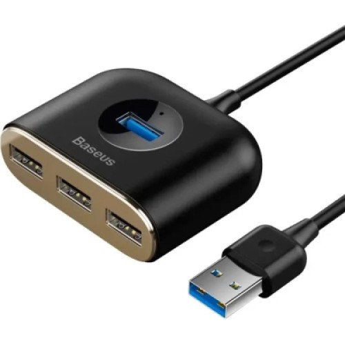 Концентратор Baseus USB 3.0 to 1xUSB 3.0 + 3xUSB 2.0 1.0m (CAHUB-AY01) Концентратор Baseus USB 3.0 to 1xUSB 3.0 + 3xUSB 2.0 1.0m (CAHUB-AY01)