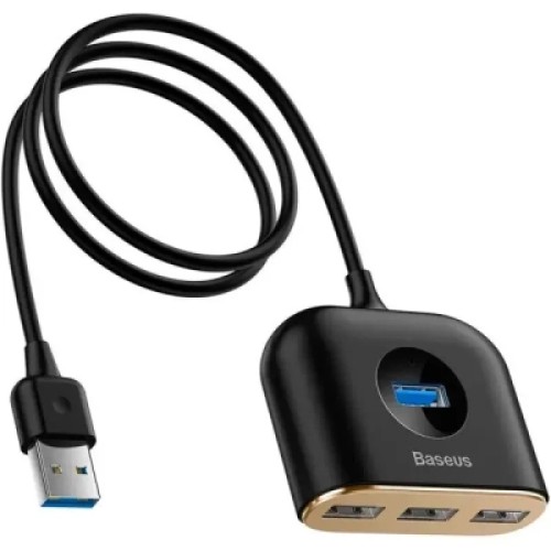 Концентратор Baseus USB 3.0 to 1xUSB 3.0 + 3xUSB 2.0 1.0m (CAHUB-AY01) Концентратор Baseus USB 3.0 to 1xUSB 3.0 + 3xUSB 2.0 1.0m (CAHUB-AY01)