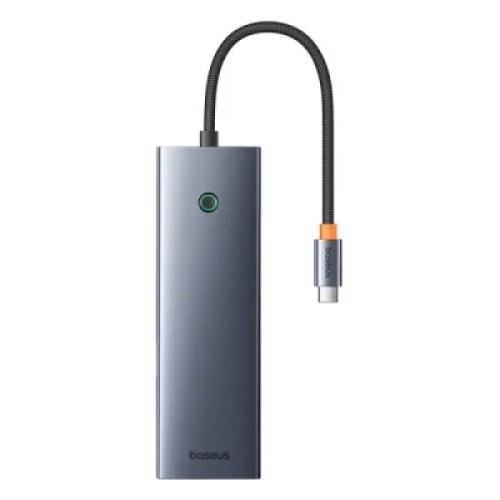 Концентратор Baseus USB-C 10-in-1 HDMI 4K60Hz + VGA + 3xUSB 3.0 + PD + RJ45 1000Mbps + SD/TF + 3.5mm gray (B0005280C811-00) Концентратор Baseus USB-C 10-in-1 HDMI 4K60Hz + VGA + 3xUSB 3.0 + PD + RJ45 1000Mbps + SD/TF + 3.5mm gray (B0005280C811-00)