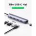 Концентратор Ugreen USB-C to 4xUSB 3.0 + HDMI CM417 gray (20197) Концентратор Ugreen USB-C to 4xUSB 3.0 + HDMI CM417 gray (20197)
