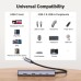 Концентратор Ugreen USB-C to 2xUSB 3.0 + 2xUSB-C CM473 gray (15395)
