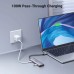 Концентратор Ugreen USB-C to HDMI + 3xUSB 3.0 + PD CM511 gray (15596) Концентратор Ugreen USB-C to HDMI + 3xUSB 3.0 + PD CM511 gray (15596)