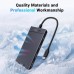 Концентратор Ugreen USB-C to 2xUSB 3.2 Gen2 + 2xUSB-C 3.2 Gen2 10Gbps CM806 black (35583) Концентратор Ugreen USB-C to 2xUSB 3.2 Gen2 + 2xUSB-C 3.2 Gen2 10Gbps CM806 black (35583)