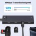 Концентратор Ugreen USB-C to 4xUSB-C 3.2 Gen2 10Gbps CM806 black (35584) Концентратор Ugreen USB-C to 4xUSB-C 3.2 Gen2 10Gbps CM806 black (35584)