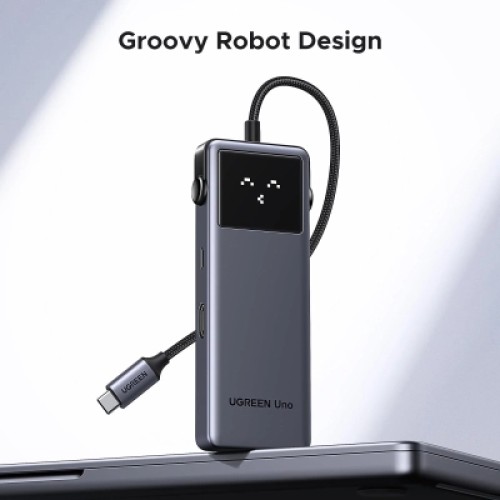 Концентратор Ugreen USB-C to HDMI + 2xUSB 3.2 + 2xUSB-C 3.2 + PD CM888 gray (35998) Концентратор Ugreen USB-C to HDMI + 2xUSB 3.2 + 2xUSB-C 3.2 + PD CM888 gray (35998)