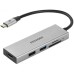 Концентратор Essager USB-C 5-in-1 HDMI 1.4 + USB 3.0 + USB 2.0 + SD/TF (EHBC05-FH0G-P) Концентратор Essager USB-C 5-in-1 HDMI 1.4 + USB 3.0 + USB 2.0 + SD/TF (EHBC05-FH0G-P)