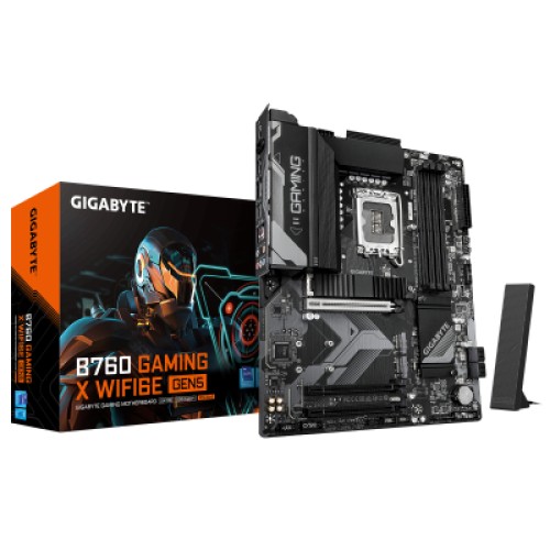Материнская плата GIGABYTE B760 GAMING X WIFI6E GEN5 (B760 G X WF6E GEN5)