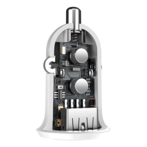 Зарядное устройство Baseus 2xUSB 24W Grain Pro (CCALLP-02)