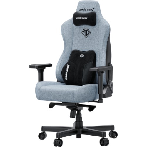 Кресло игровое AndaSeat Kaiser 3E Fabric XL Gray/Blue (AD23YC-XL-09-T-CF-T01) Кресло игровое AndaSeat Kaiser 3E Fabric XL Gray/Blue (AD23YC-XL-09-T-CF-T01)