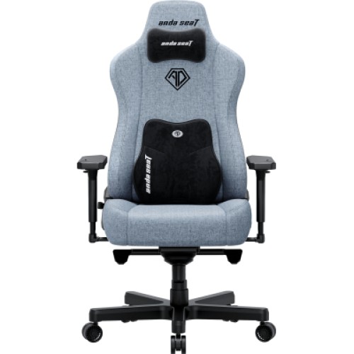 Кресло игровое AndaSeat Kaiser 3E Fabric XL Gray/Blue (AD23YC-XL-09-T-CF-T01) Кресло игровое AndaSeat Kaiser 3E Fabric XL Gray/Blue (AD23YC-XL-09-T-CF-T01)