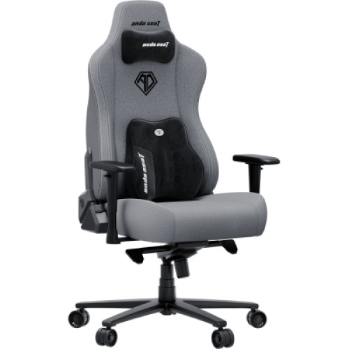 Кресло игровое AndaSeat Novis Plus Fabric XL Grey (AD23YC-XL-01-G-F-G04) Кресло игровое AndaSeat Novis Plus Fabric XL Grey (AD23YC-XL-01-G-F-G04)