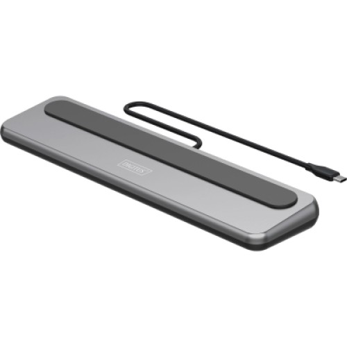 Порт-репликатор Digitus USB-C > 2xHDMI/1xDP/3xUSB-A/USB-C/RJ54/PD/Audio (DA-70919) Порт-репликатор Digitus USB-C > 2xHDMI/1xDP/3xUSB-A/USB-C/RJ54/PD/Audio (DA-70919)