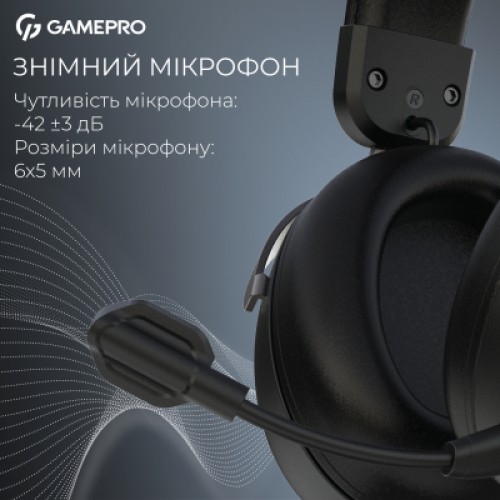 Наушники GamePro Asgard Freya Pro Wireless Black (HSW201B)