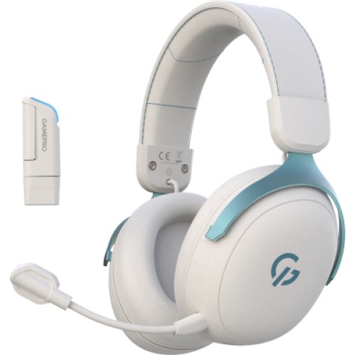 Наушники GamePro Asgard Freya Pro Wireless White/Blue (HSW201WB)