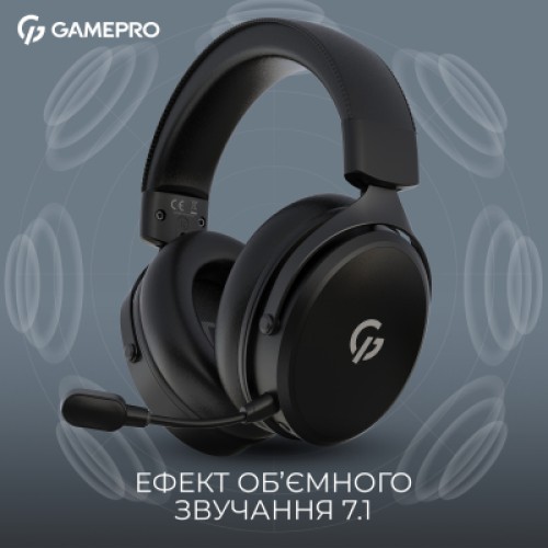 Наушники GamePro Asgard Skadi Wireless Black (HSW191B)