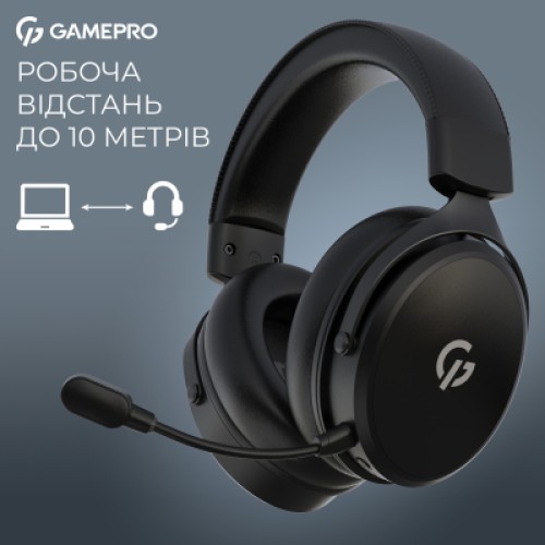 Наушники GamePro Asgard Skadi Wireless Black (HSW191B)