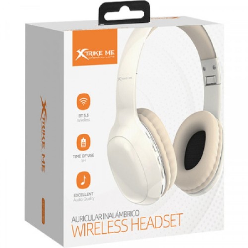 Наушники Xtrike ME HD-215WH Wireless White (HD-215WH)