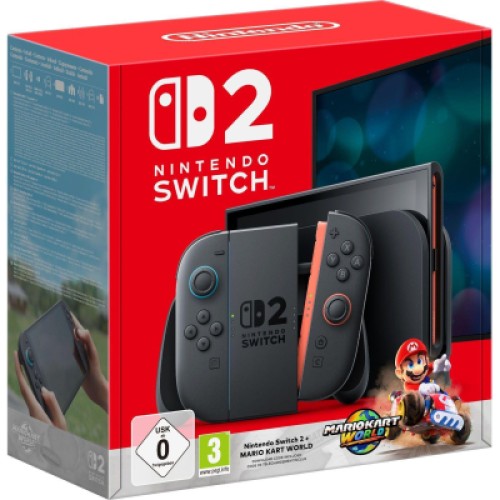 Игровая консоль Nintendo Switch 2 Console Mario Kart World Bundle (0045496321529)