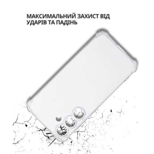 Чехол для мобильного телефона BeCover Anti-Shock Samsung Galaxy S25 FE SM-S731 Clear (714384) Чехол для мобильного телефона BeCover Anti-Shock Samsung Galaxy S25 FE SM-S731 Clear (714384)