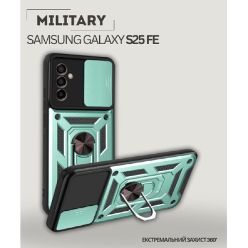 Чехол для мобильного телефона BeCover Military Samsung Galaxy S25 FE SM-S731 Dark Green (714387) Чехол для мобильного телефона BeCover Military Samsung Galaxy S25 FE SM-S731 Dark Green (714387)