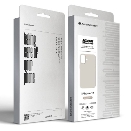 Чехол для мобильного телефона Armorstandart ICON2 MagCase Apple iPhone 17 Gardenia (ARM87080) Чехол для мобильного телефона Armorstandart ICON2 MagCase Apple iPhone 17 Gardenia (ARM87080)